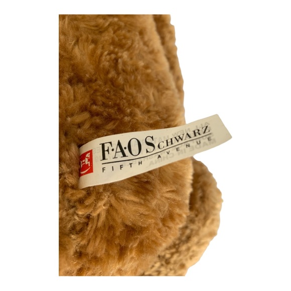 FAO Schwarz 2001 Plush Teddy Bear - Picture 4 of 6
